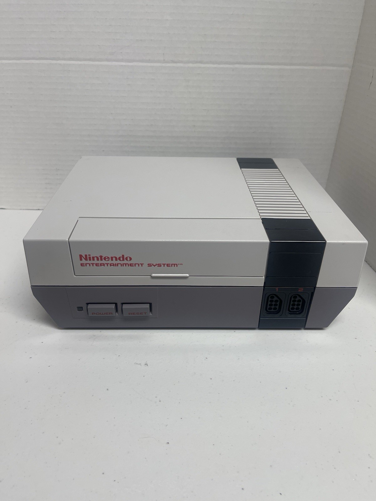 Original Nintendo NES bundle with cords, 2 controllers, zapper, and 17 games