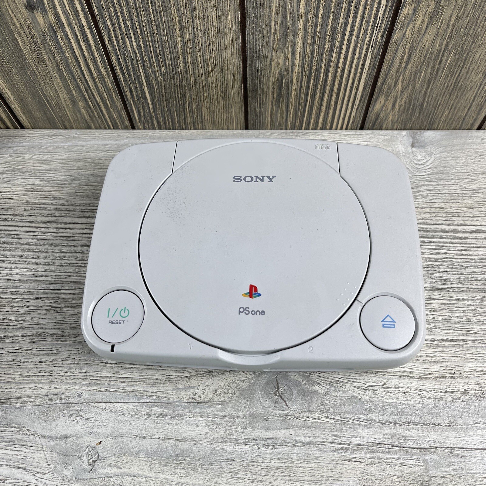 PlayStation PS one PS1 SCPH-101 Console Controller, And Power Cable Tested