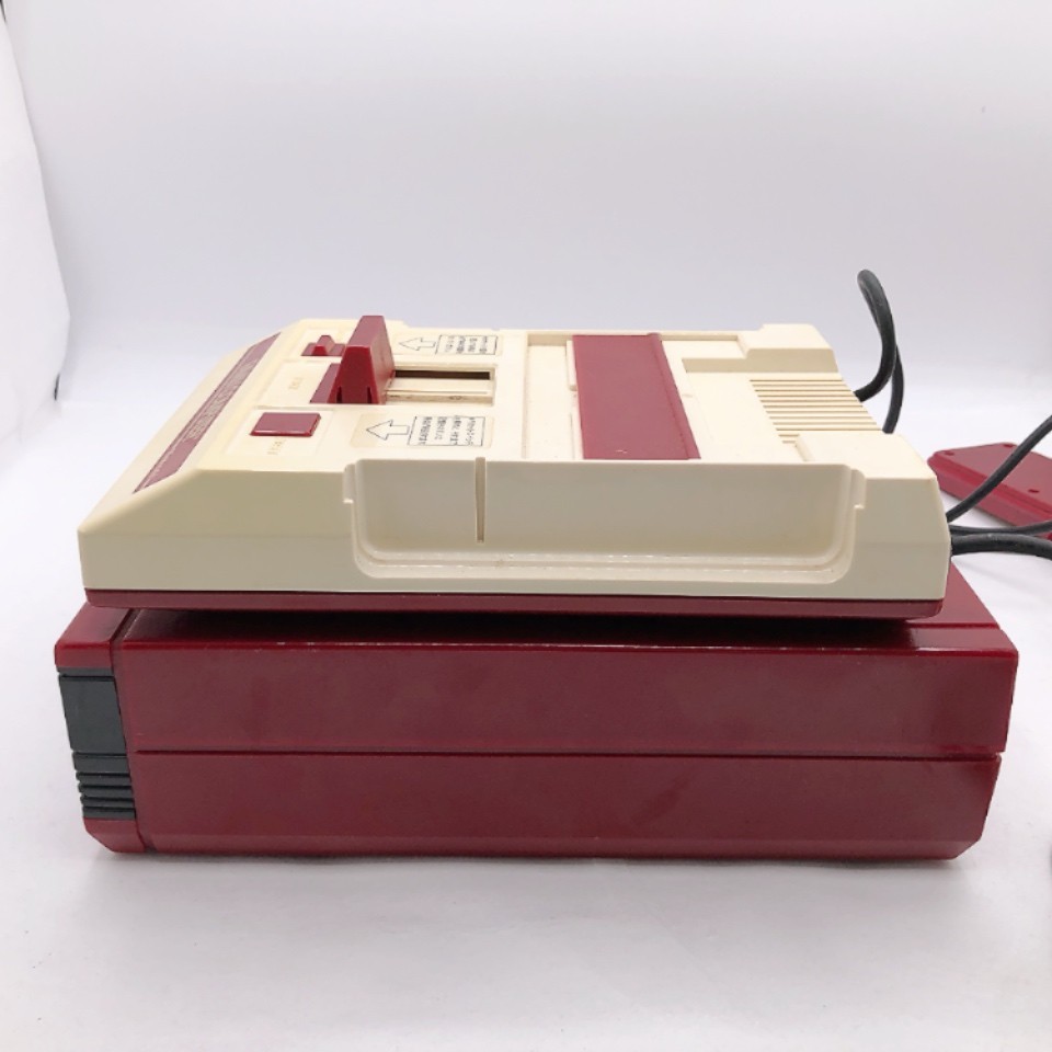 Nintendo Famicom Console Disk System Adapter set New Belt Made in Japan Tested