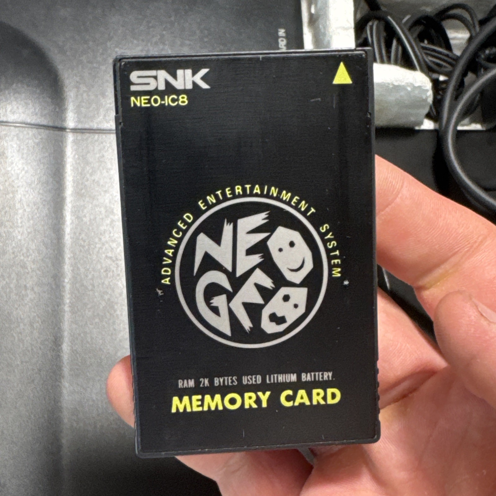 NEO GEO AES MAX 330 MEGA CONSOLE COMPLETE IN BOX TESTED WORKING