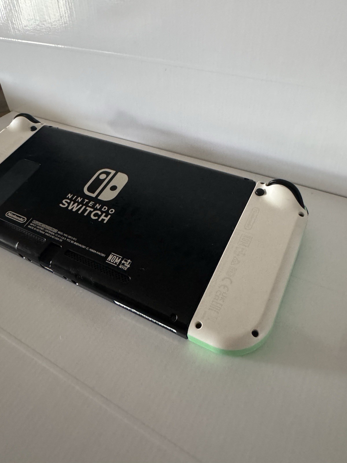 Nintendo Switch v2 Video Game Console Only HAC-001(-01) Animal Crossing Edition
