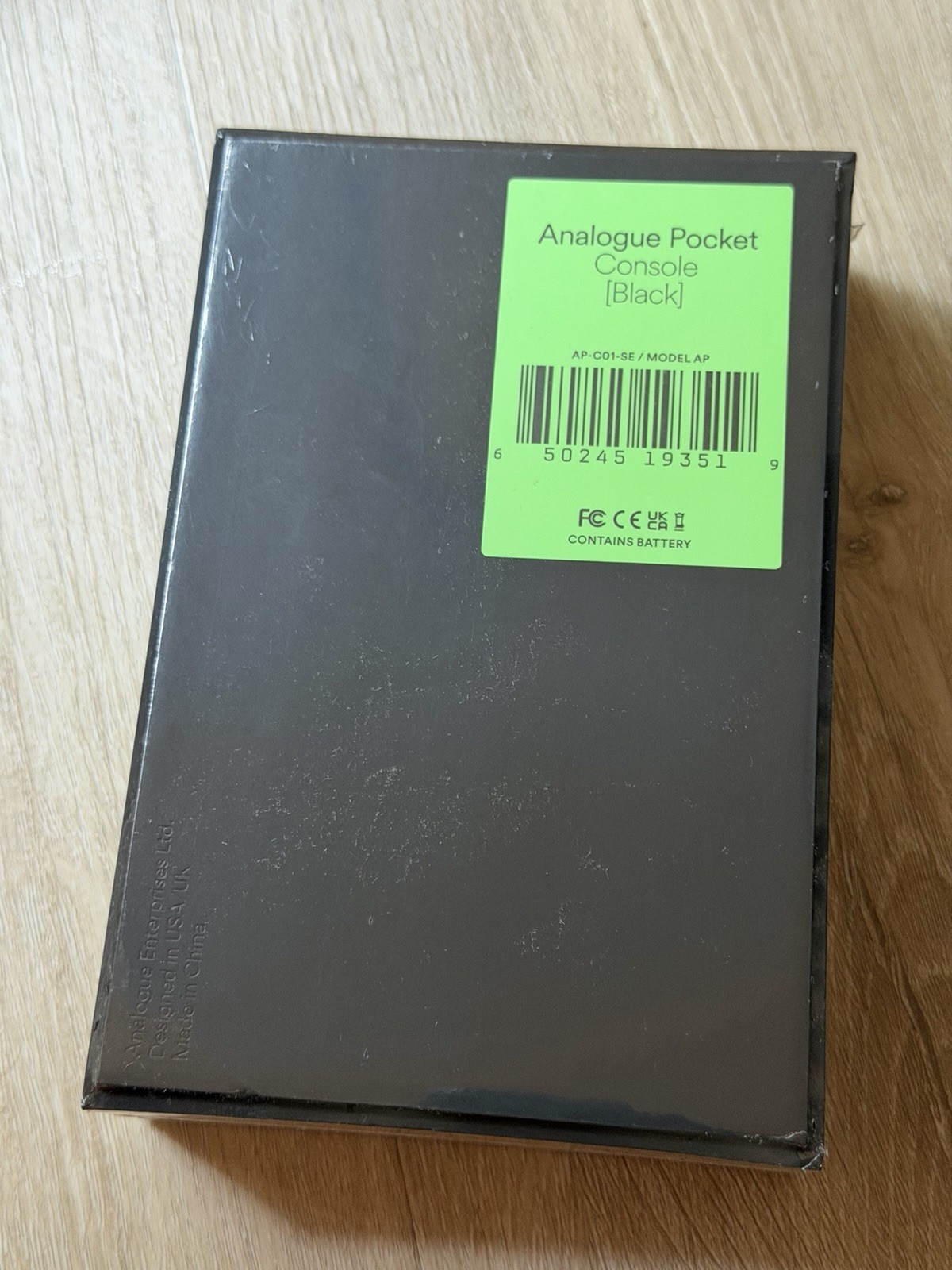 Analogue Pocket Handheld System – Black ~ Game boy -~ Brand New / Sealed