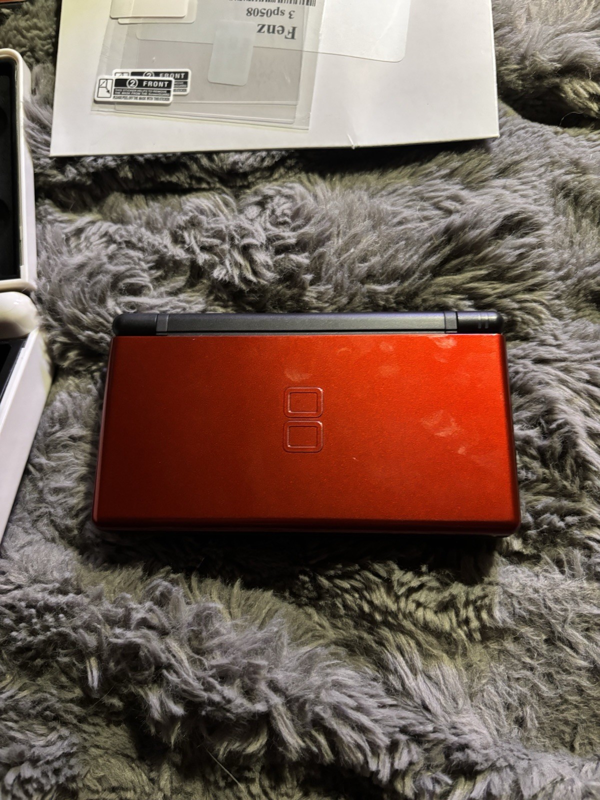Nintendo DS Lite Bundle – With Games & Screen Protector Accessory