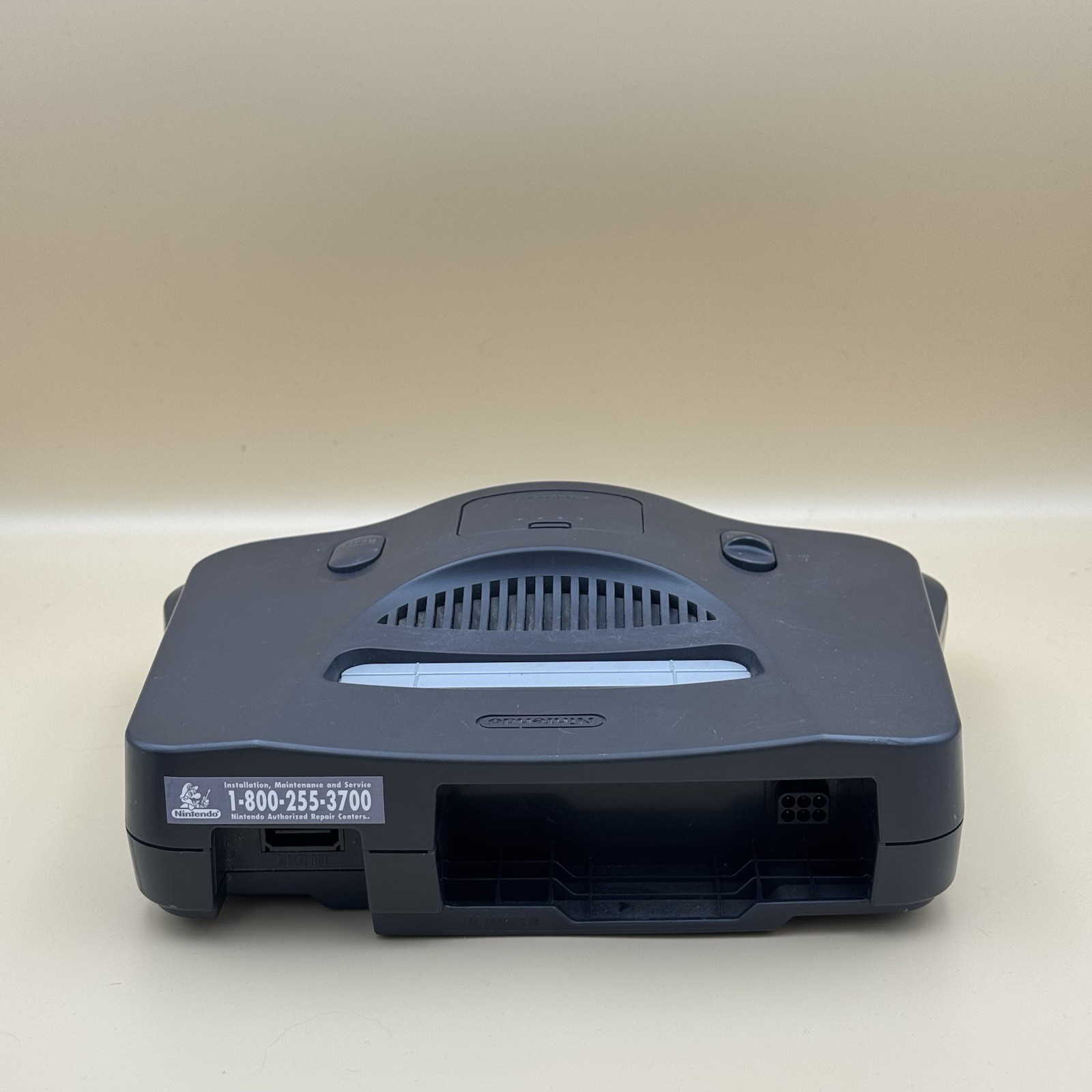 Nintendo 64 System (32MB, Charcoal Gray) w/ Memory Card & Jumper Pak- Tested