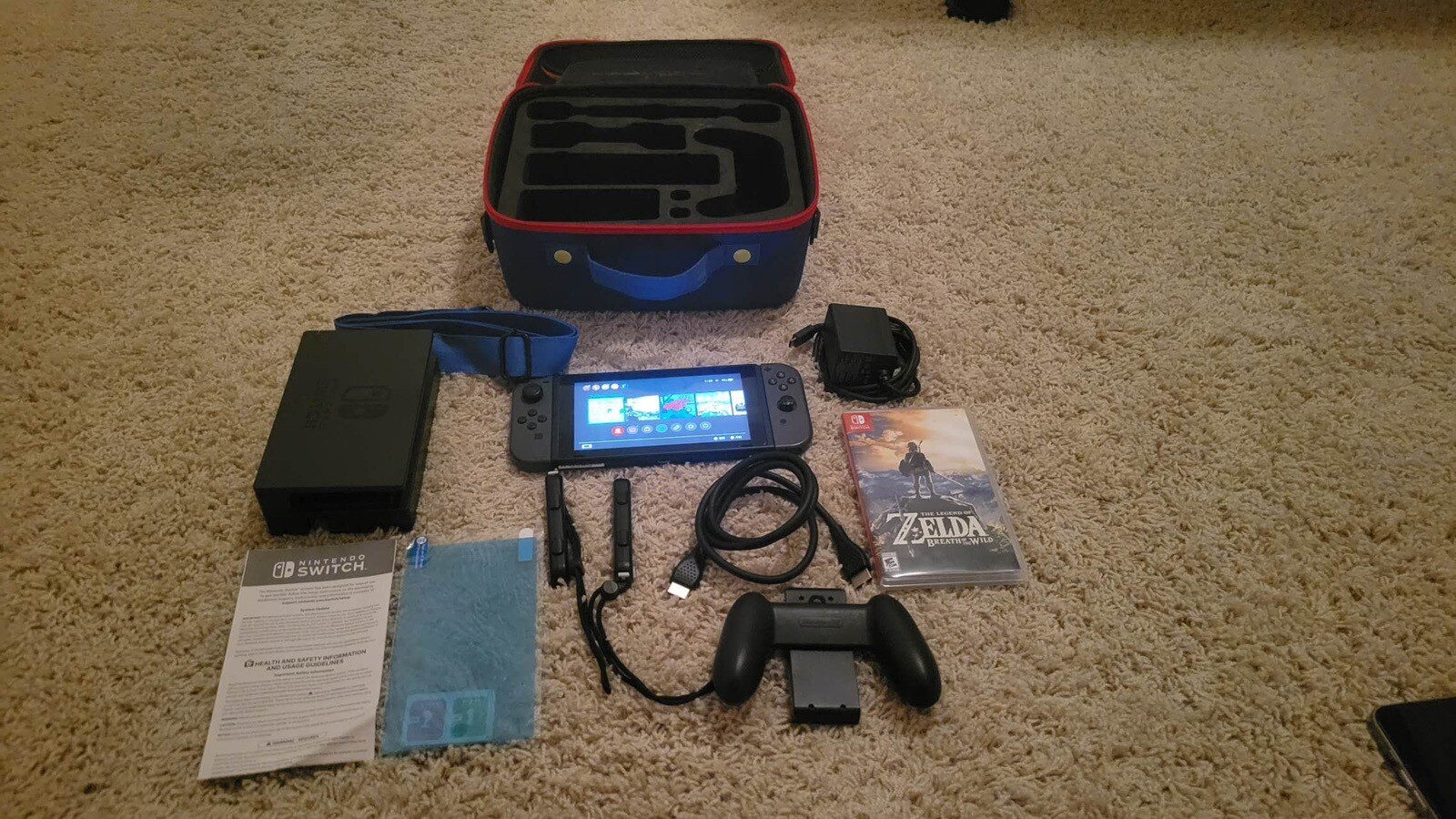 Nintendo Switch Game Console V1 Full Set