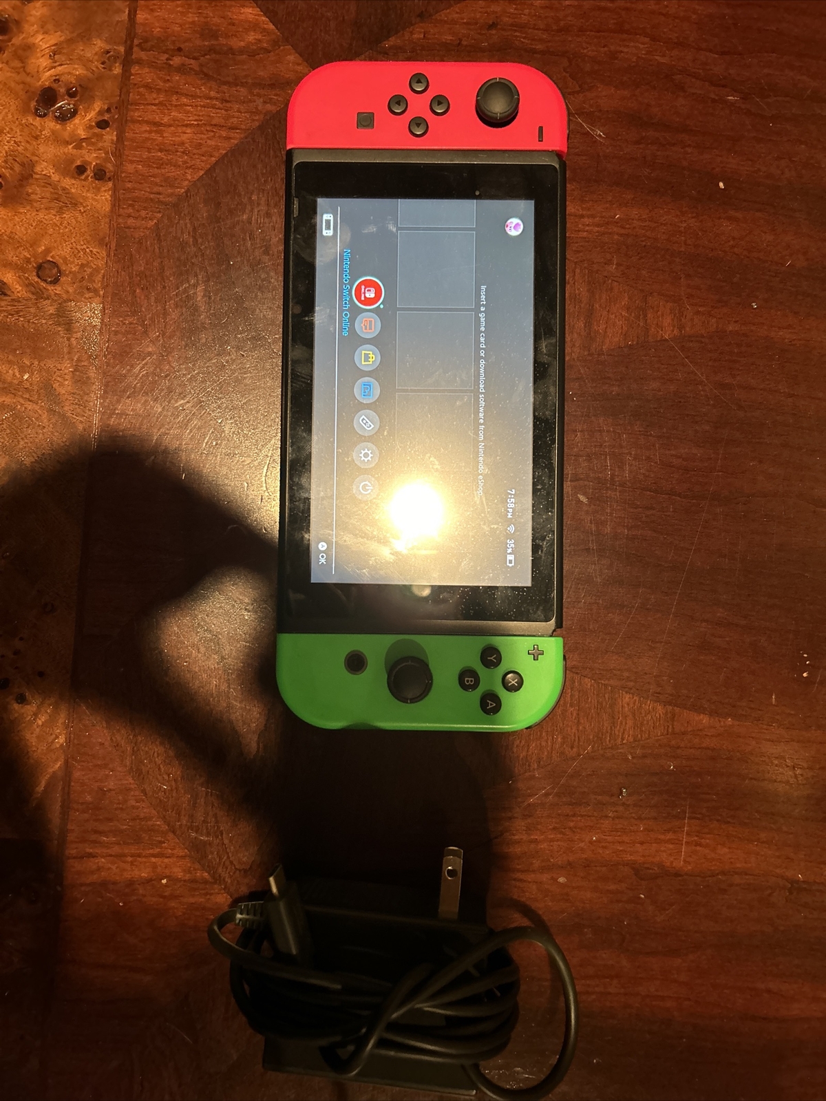 Nintendo Switch Splatoon 2 Neon Pink/Neon Green System (Plus Games And Case)