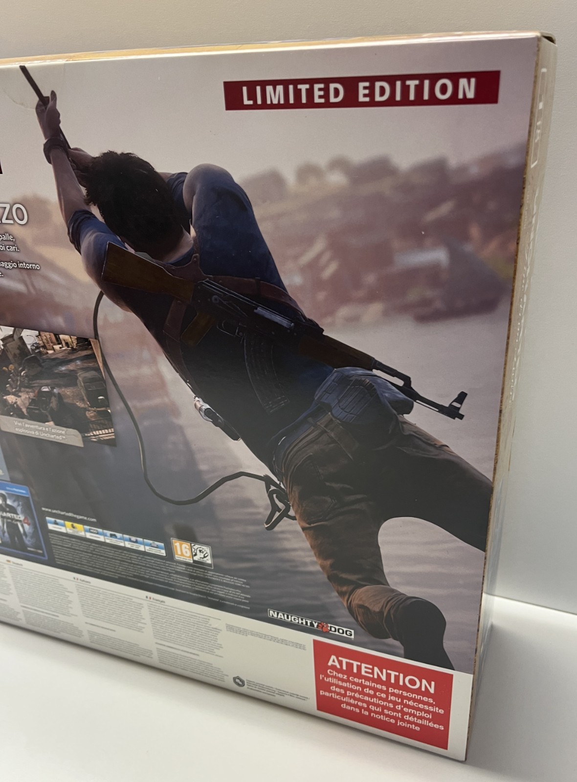 PS4 CONSOLE 1TB LIMITED EDITION UNCHARTED 4 BLUE LIMITED NEW FACTORY SEALED 2019