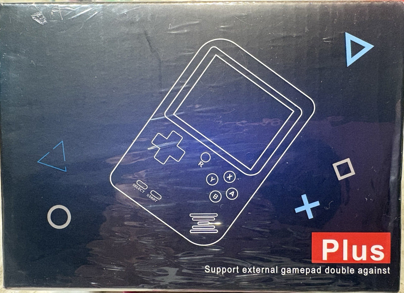 GameBox Plus Handheld Retro Video Game Console with 400 Games W/TV AV Cable New