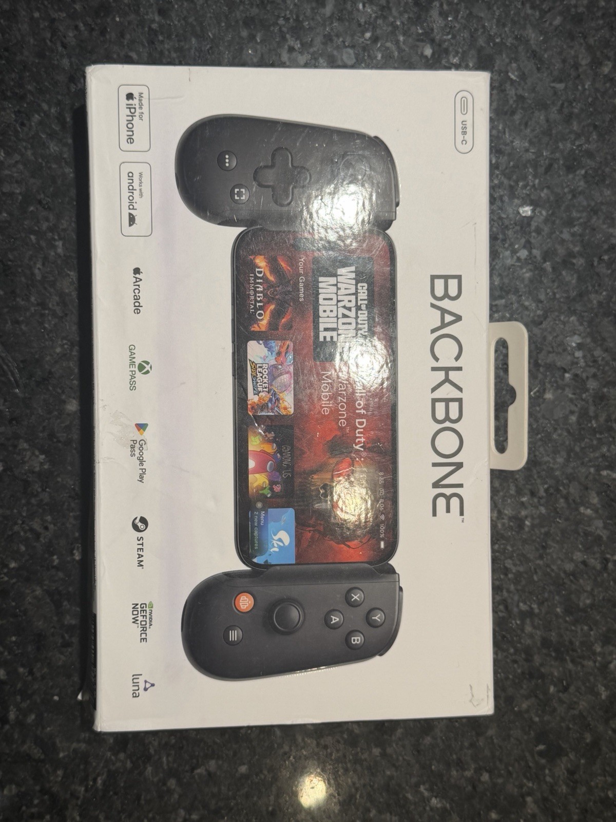 Backbone One USB-C Mobile Gaming Controller for Android & iPhone 15+ | Used
