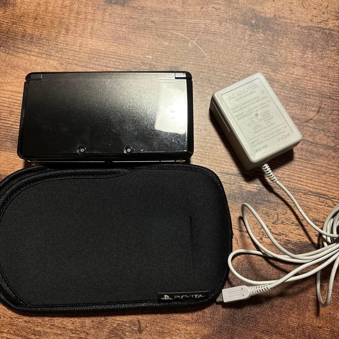 PSVITA Comparative Nintendo 3Ds Main Unit With Ac Adapter, No Box, Black Japan