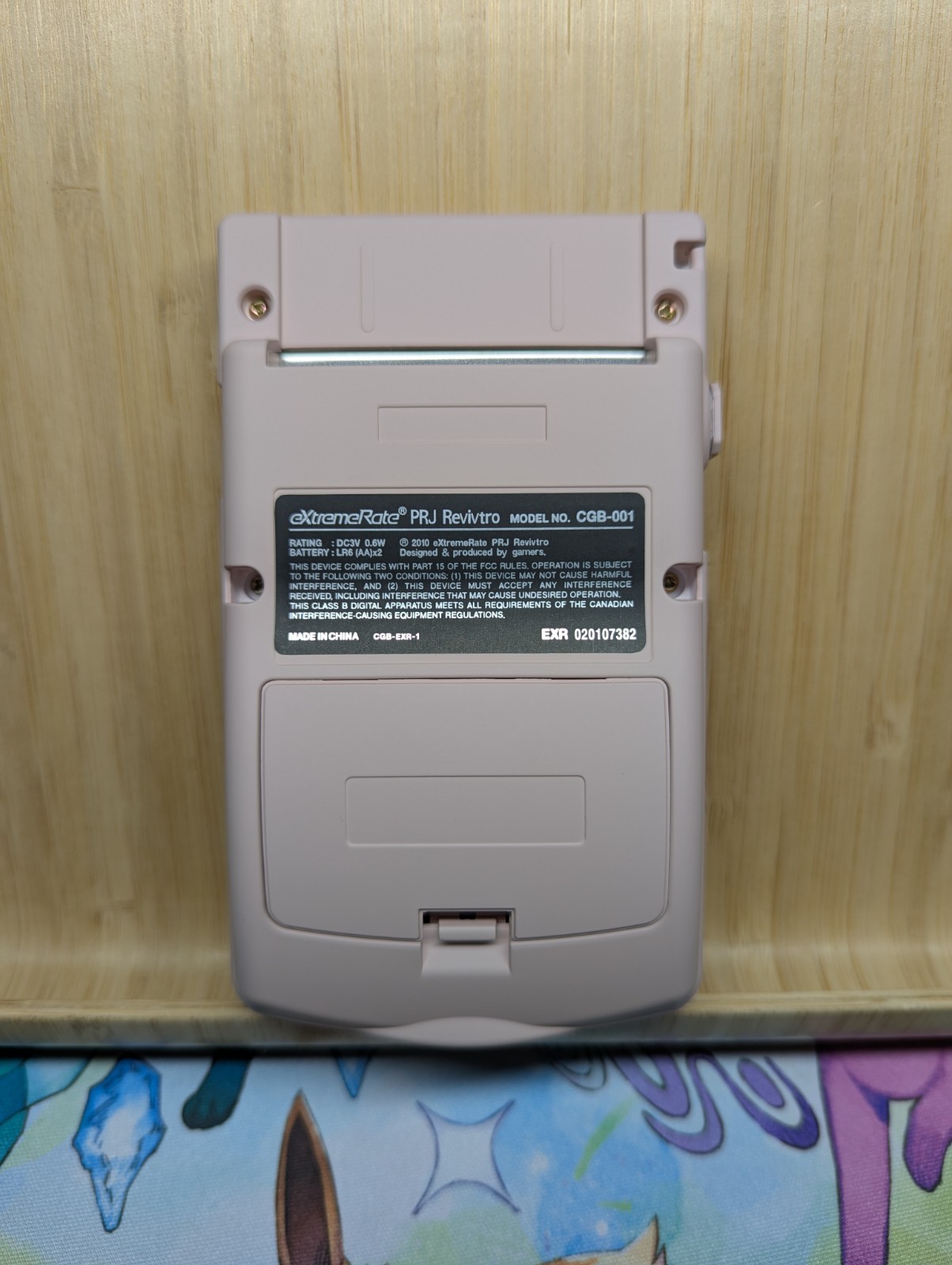 Nintendo Gameboy Color Reshell With IPS LCD Display