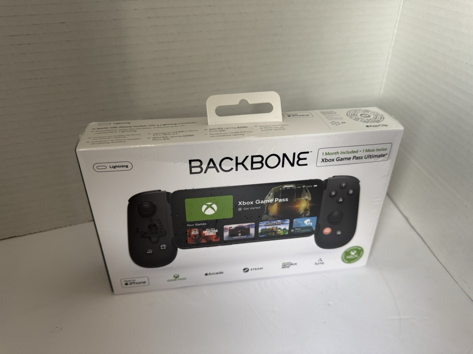 Backbone One Mobile Gaming Controller for iPhone – Black (BB-02)