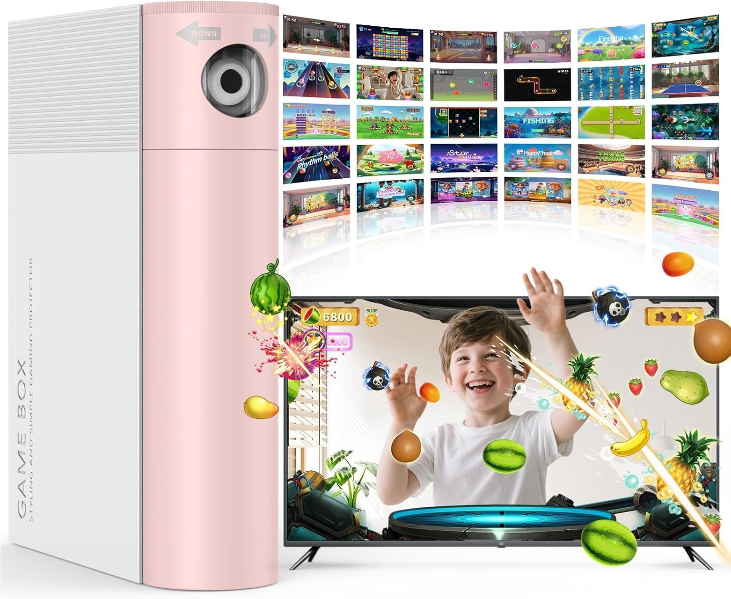 Motion Gaming Console for Kids: Interactive TV Fun, 28 Games Included