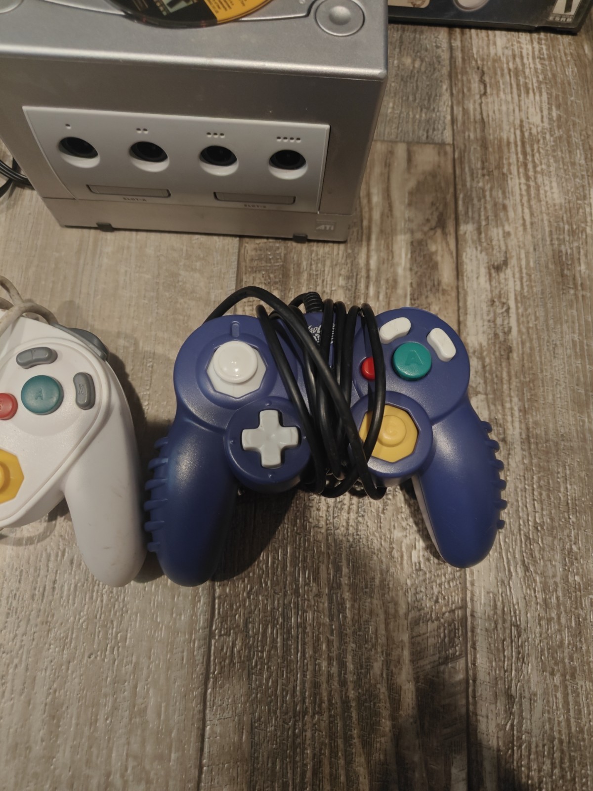 Nintendo GameCube Platinum Console – Silver With Games