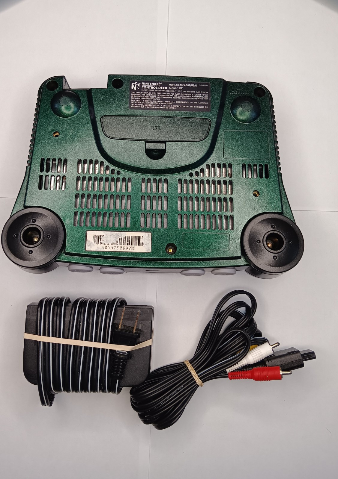 Custom painted Nintendo64 console bundle -Green To Purple Shifting-FAST shipping