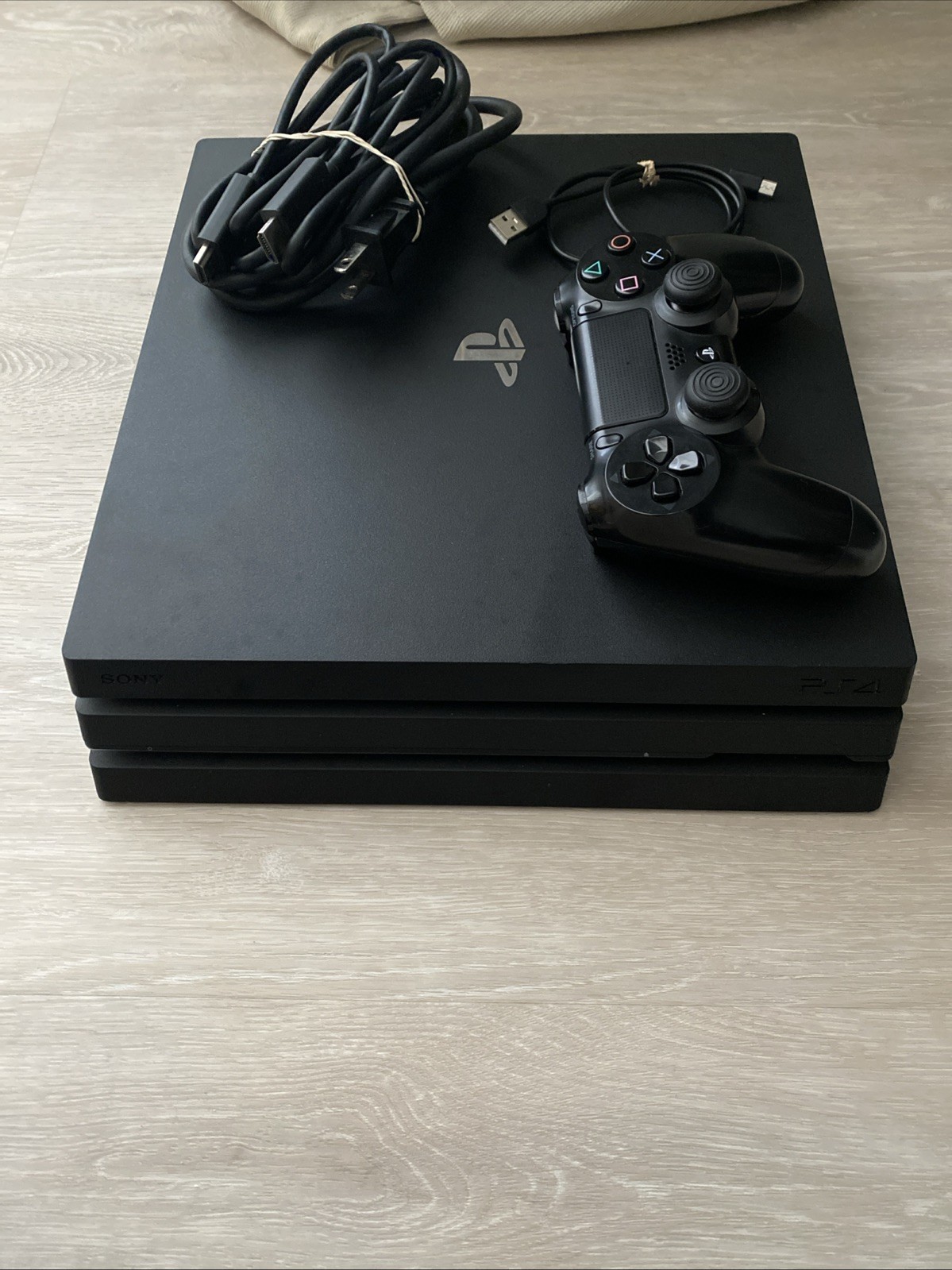 Sony PlayStation 4 Pro 1TB With Controller And Cords – TESTED and WORKING