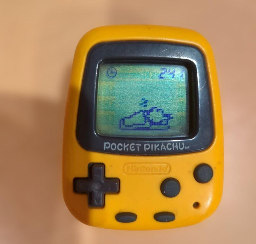 POCKET PIKACHU Console pedometer MPG-001 Pokemon Nintendo Working