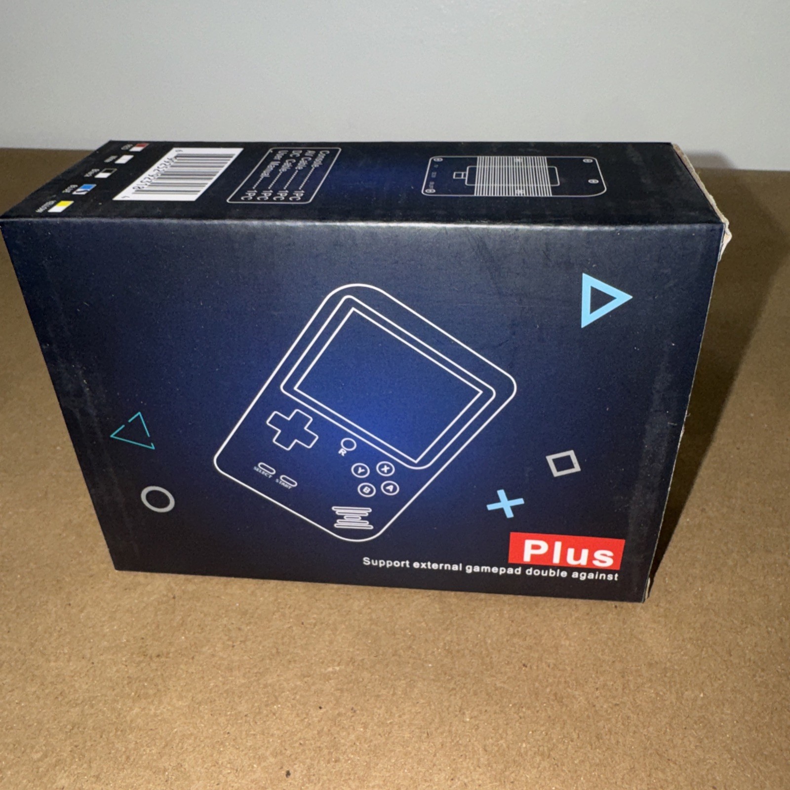Game Box Plus Handheld Console – Retro Gaming System w/ Preloaded Games NIB