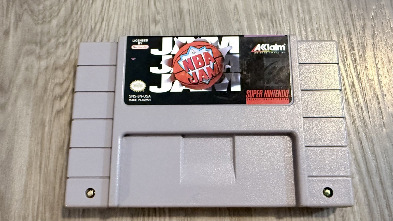 SNES Original Console CIB – Matching Serial Number Box – Tested