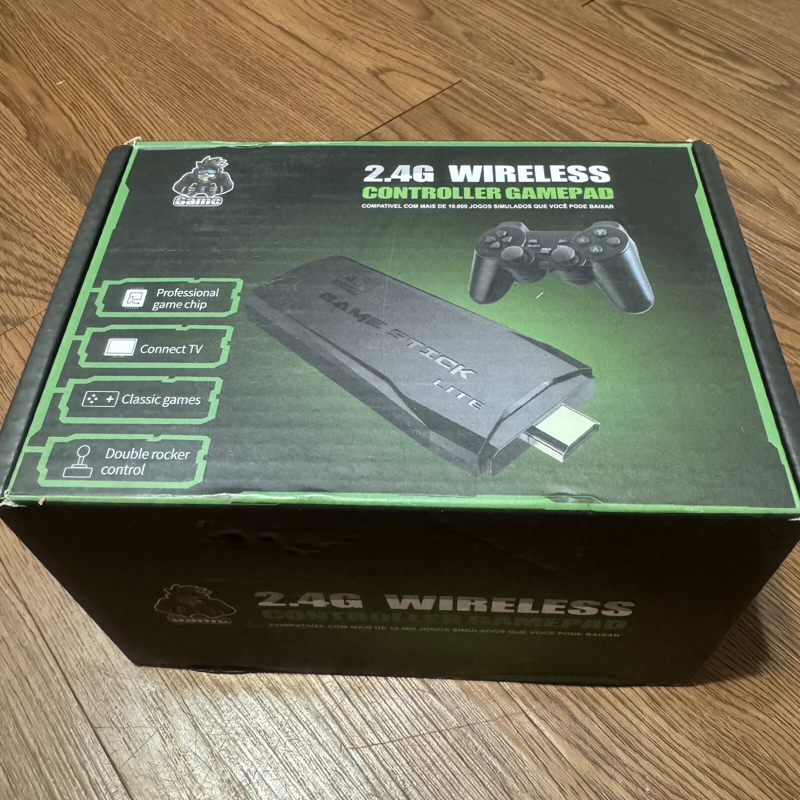 2.4G Wireless Controller Gamepad – 4K Ultra HD Game Stick 64G Open Box