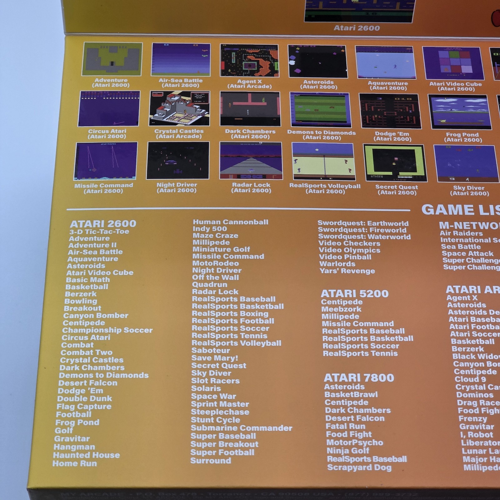 Atari My Arcade Gamestation Go Bundle Handheld Gaming Console 200+ Games