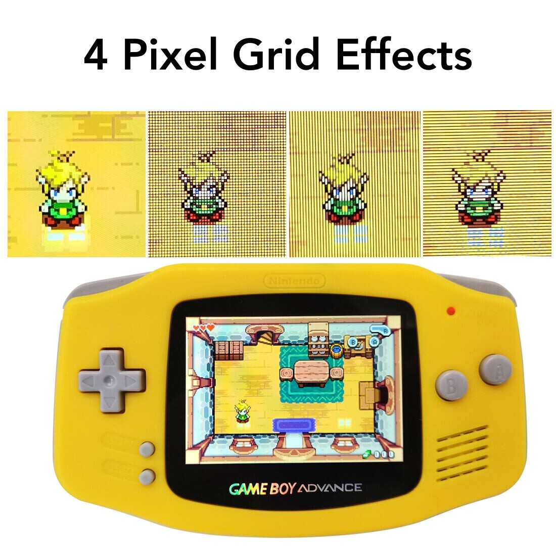 GameBoy Advance 3.0 V5 IPS Backlight Kit 720×480 LCD for GBA NO SOLDER + Shell