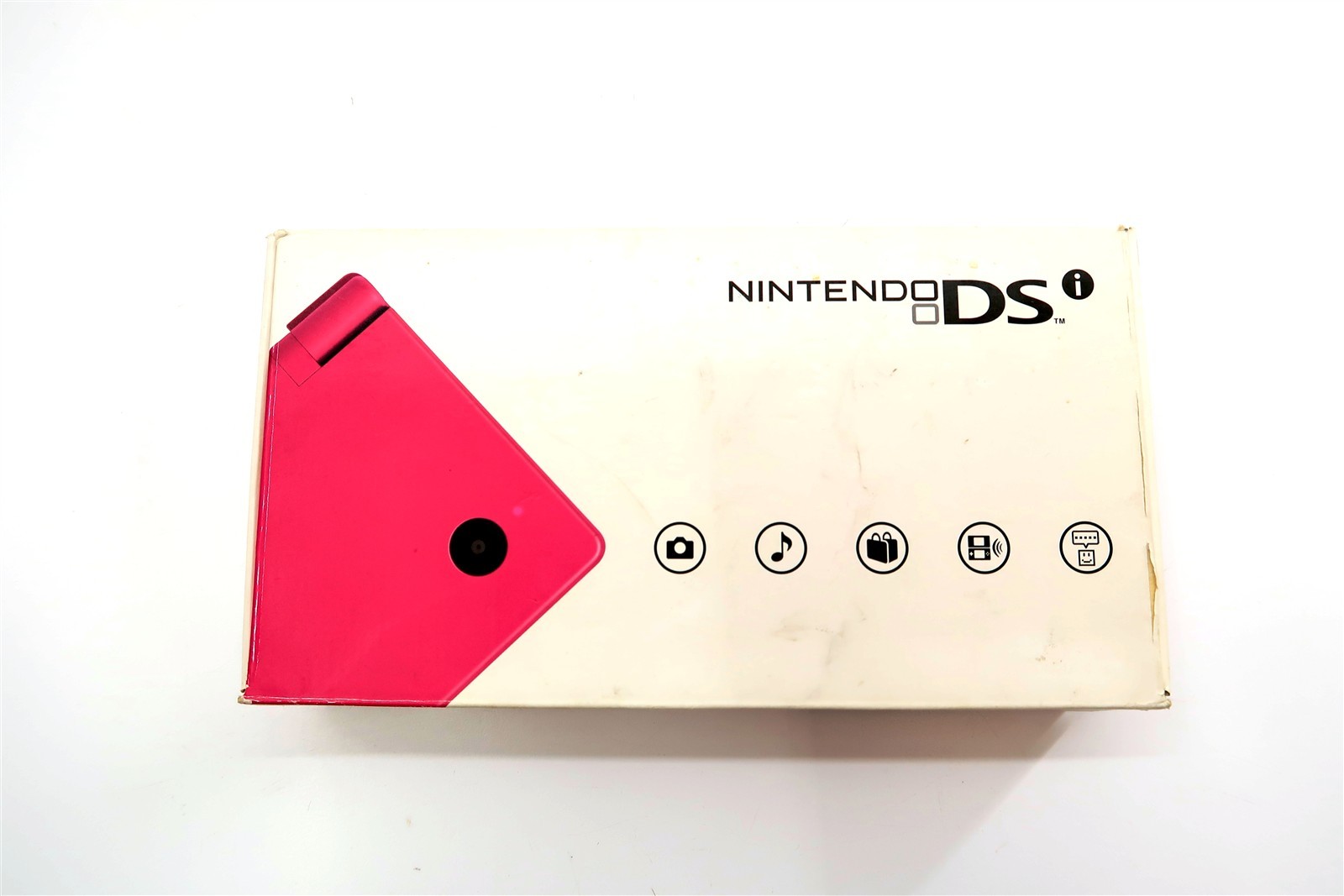 Nintendo PINK DSi TWL-001 Bundled With Original Box, 1 Game, New USB Charger