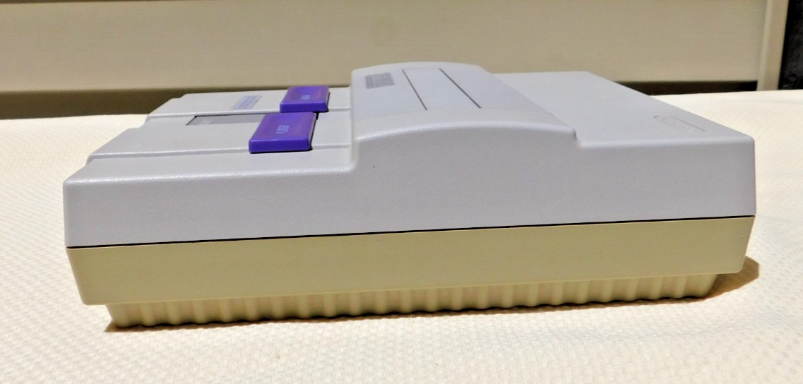 Super Nintendo SNES Console SNS-001 Controller, Power Cord, & AV Cables Tested
