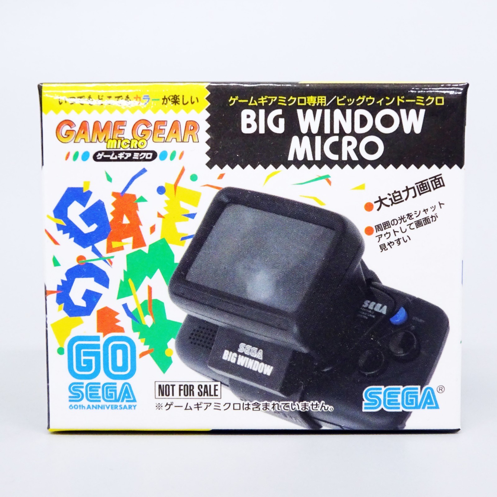 SEGA Game Gear Micro Console Big Window 4 Colors Complete Set 30th Japan New