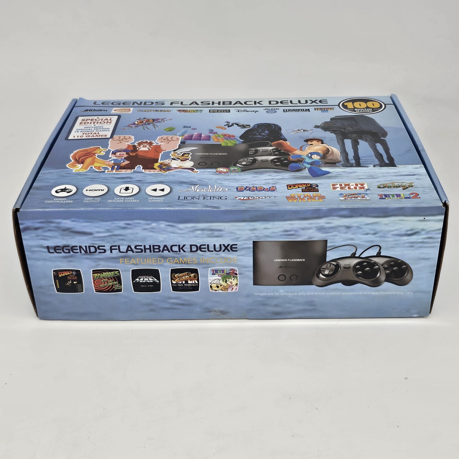 AtGames Legends Flashback Deluxe Special Edition Console 110 Games