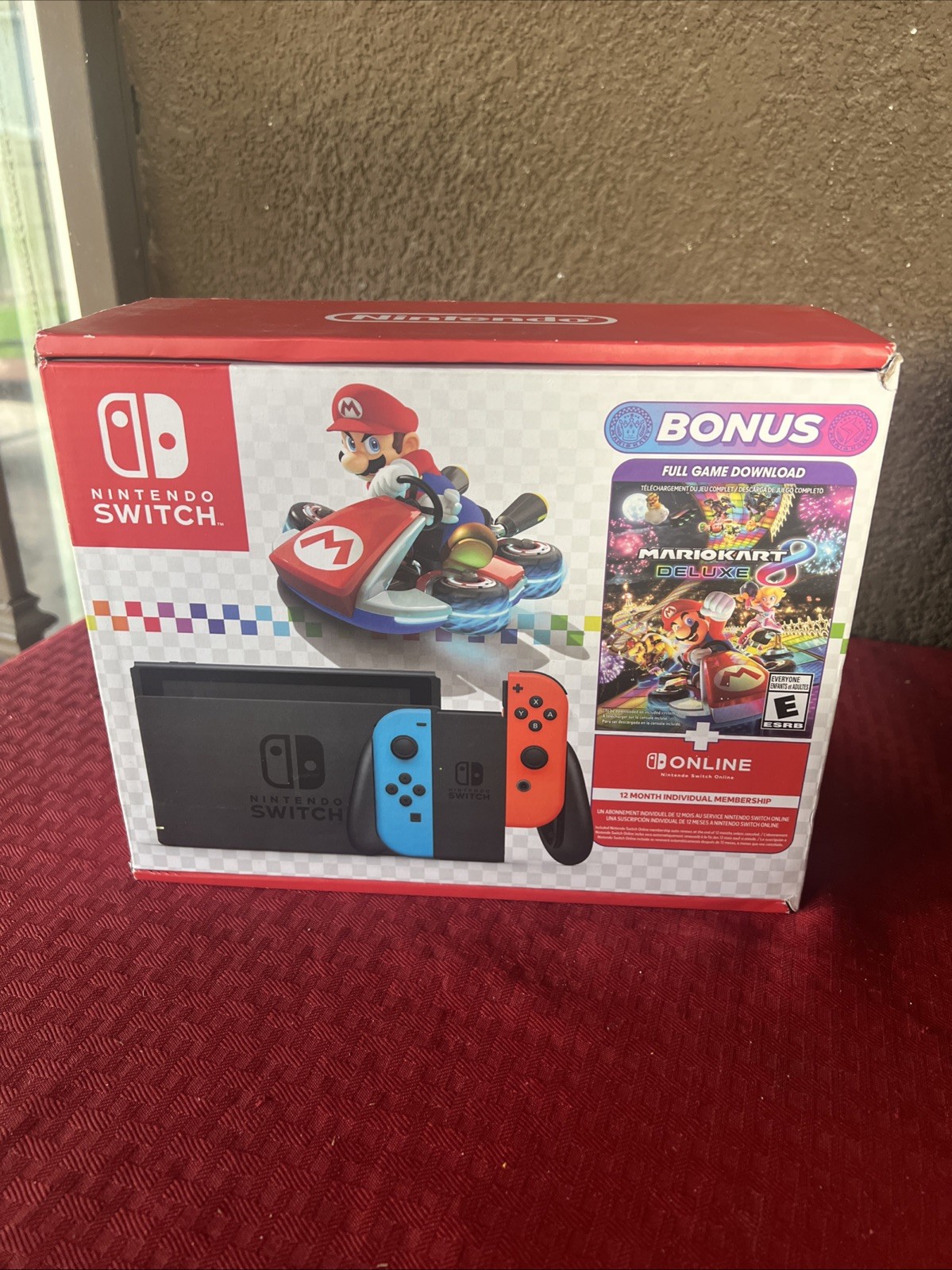 2024 Nintendo Switch Gaming Console: Mario Kart 8 Deluxe Bundle – NEW!