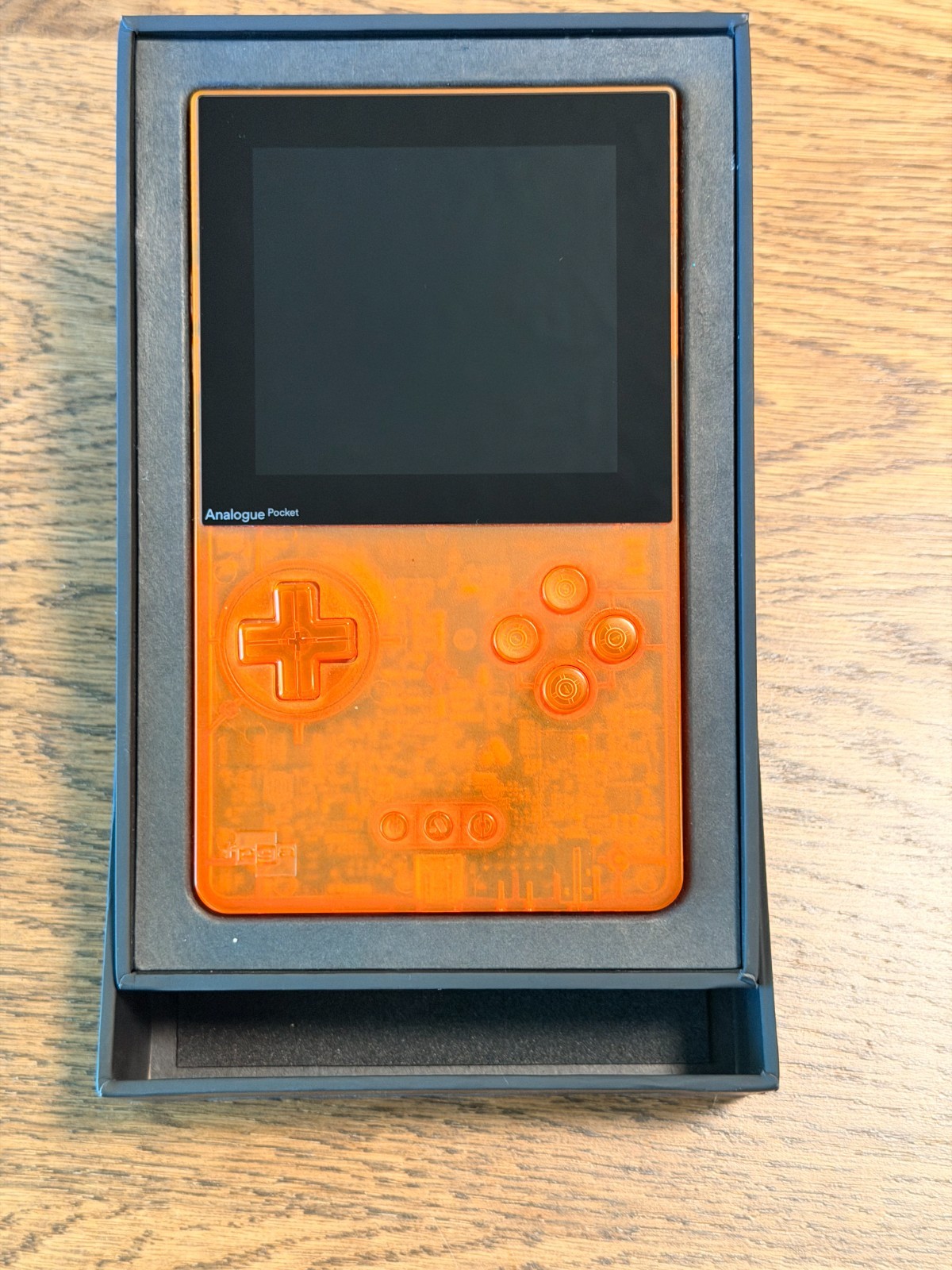 USED – Analogue Pocket Console – Transparent Orange