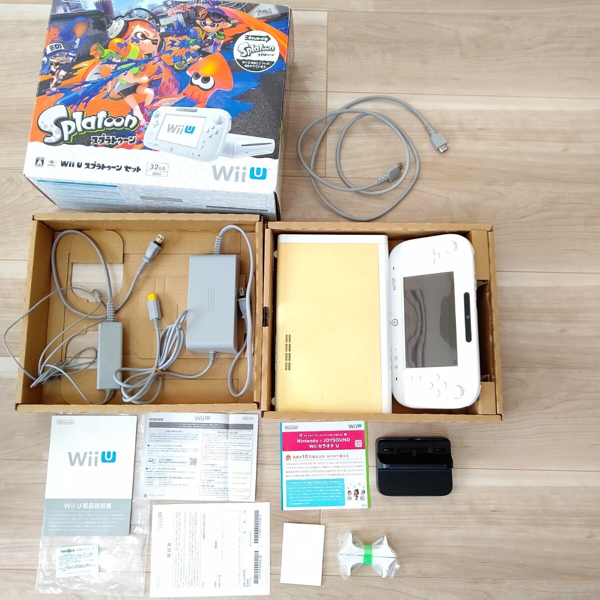 Nintendo Wii U 32GB Splatoon Set WUP-101 Console GamePad Bundle