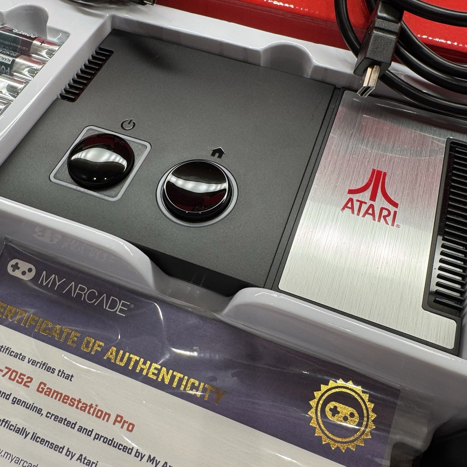 Atari 2600 Retro Video Game System with 2 Wireless Joysticks and 200+ Games