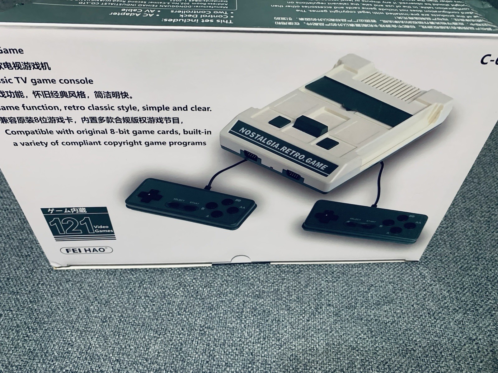 Retro Game Dendy (Денди) 8-bit Famiclone (Nes) Collectible Game Console (Rare)