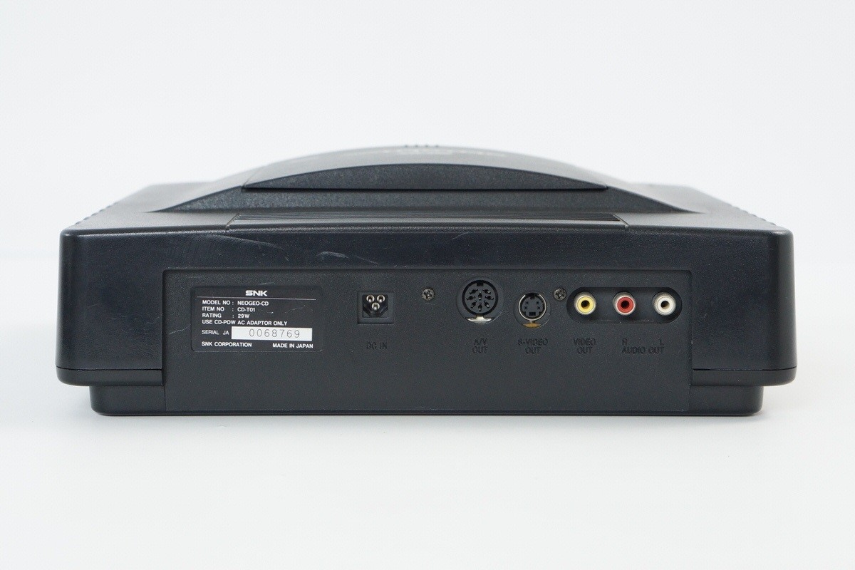 NEO GEO CD Console CD-T01 Tested System SNK -NTSC-J CD-