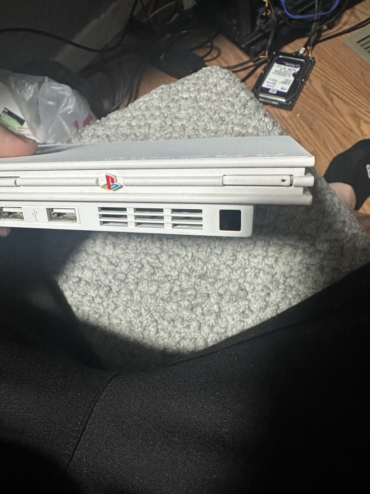 Working White Ps2 Slim and A Modded Black Ps2 Slim READ DESCRIPTION READ