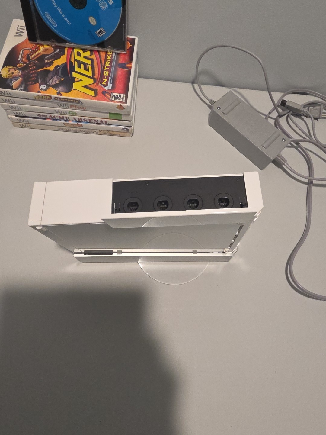 Nintendo Wii Console Bundle RVL-101 Tested Working 6 Games + Wii Sports