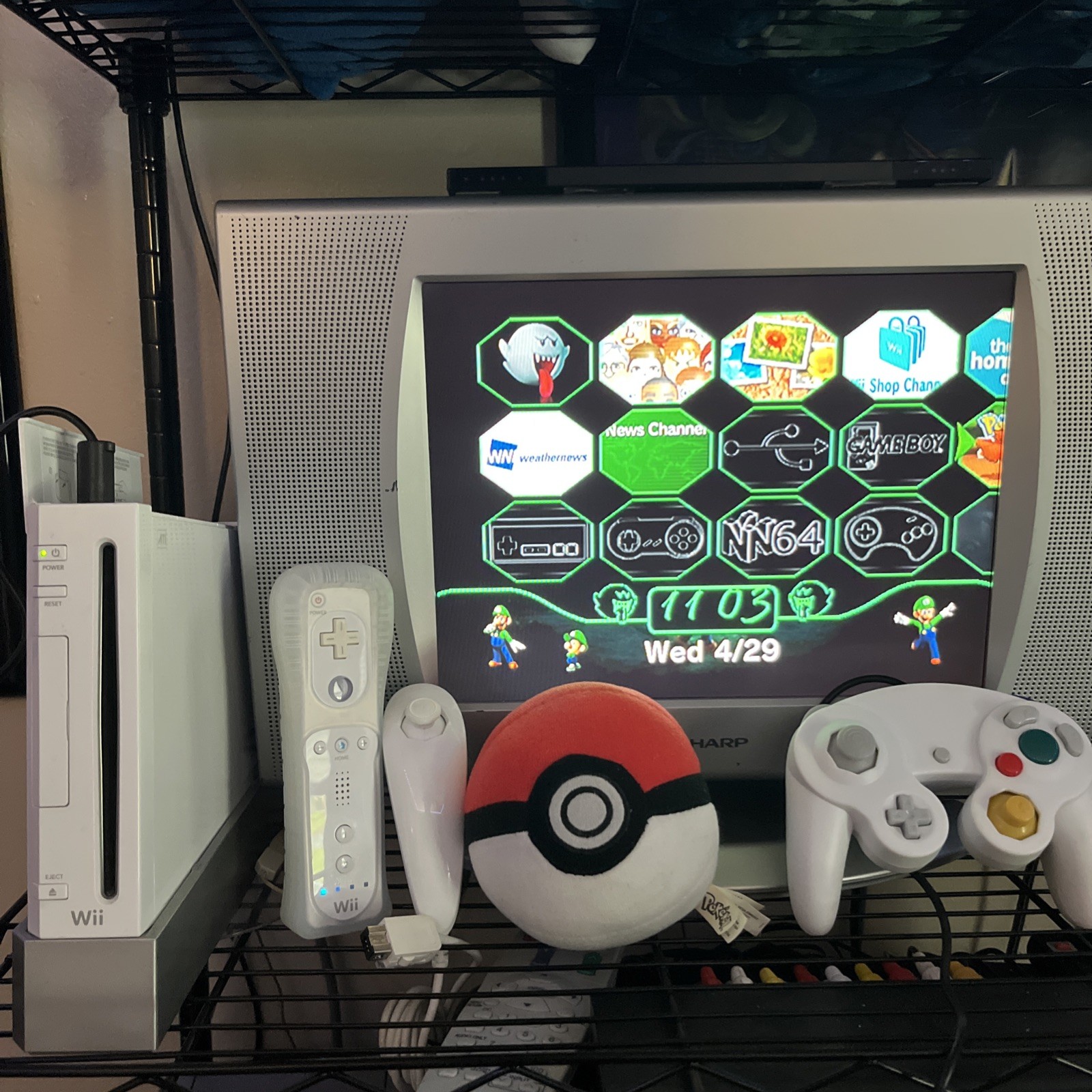 Nintendo Wii Game Console RVL-001 Bundle w/ Controllers & Cables – Ships Fast 🎮