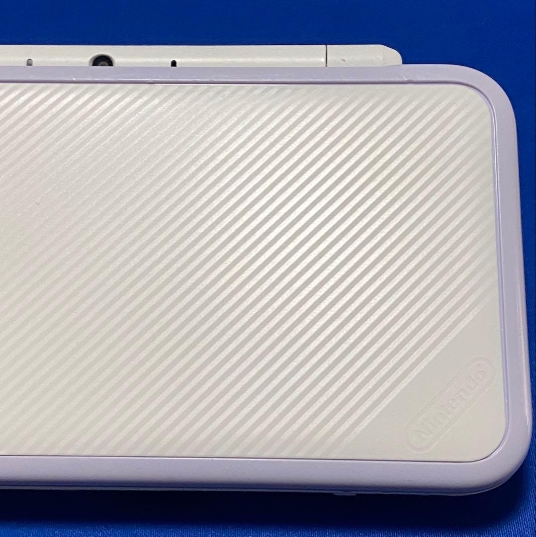 USED Japanese New Nintendo 2DS XL LL WHITE LAVENDER only console JAN-001