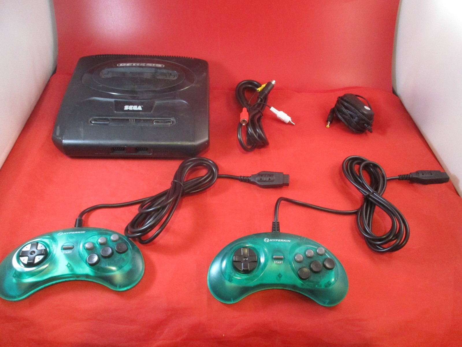 Sega Genesis Model 2 Console System *slight flaw* w/2-6Button Controllr AV Power