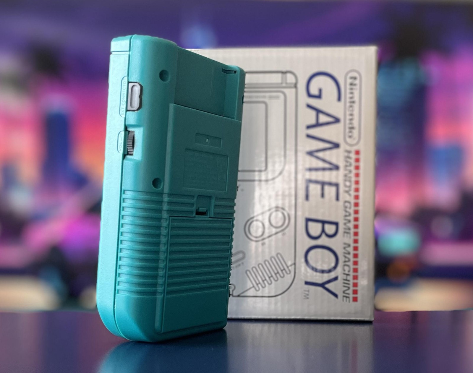 Original Nintendo Game boy (Gameboy) DMG w/ IPS Teal Color