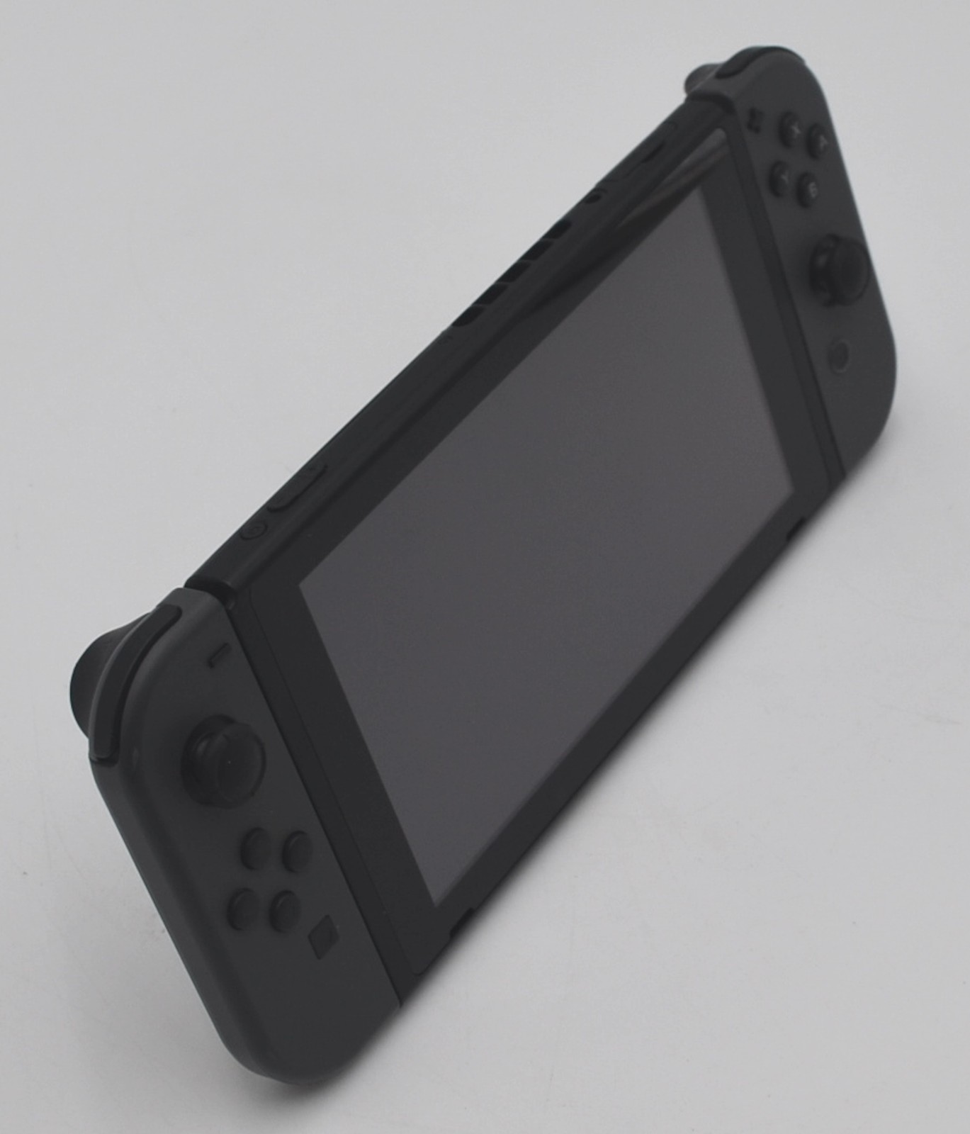 Nintendo Switch Console & Gray Joycons – No Charger or Dock **Read Description**