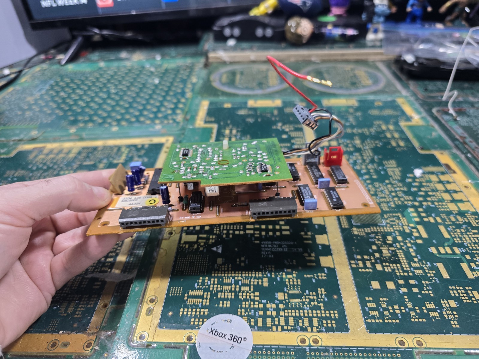 Philips CDI 910 EXACT 3104 128 0004.1 Encoder Board-Not Tested-Intact-PARTS-READ