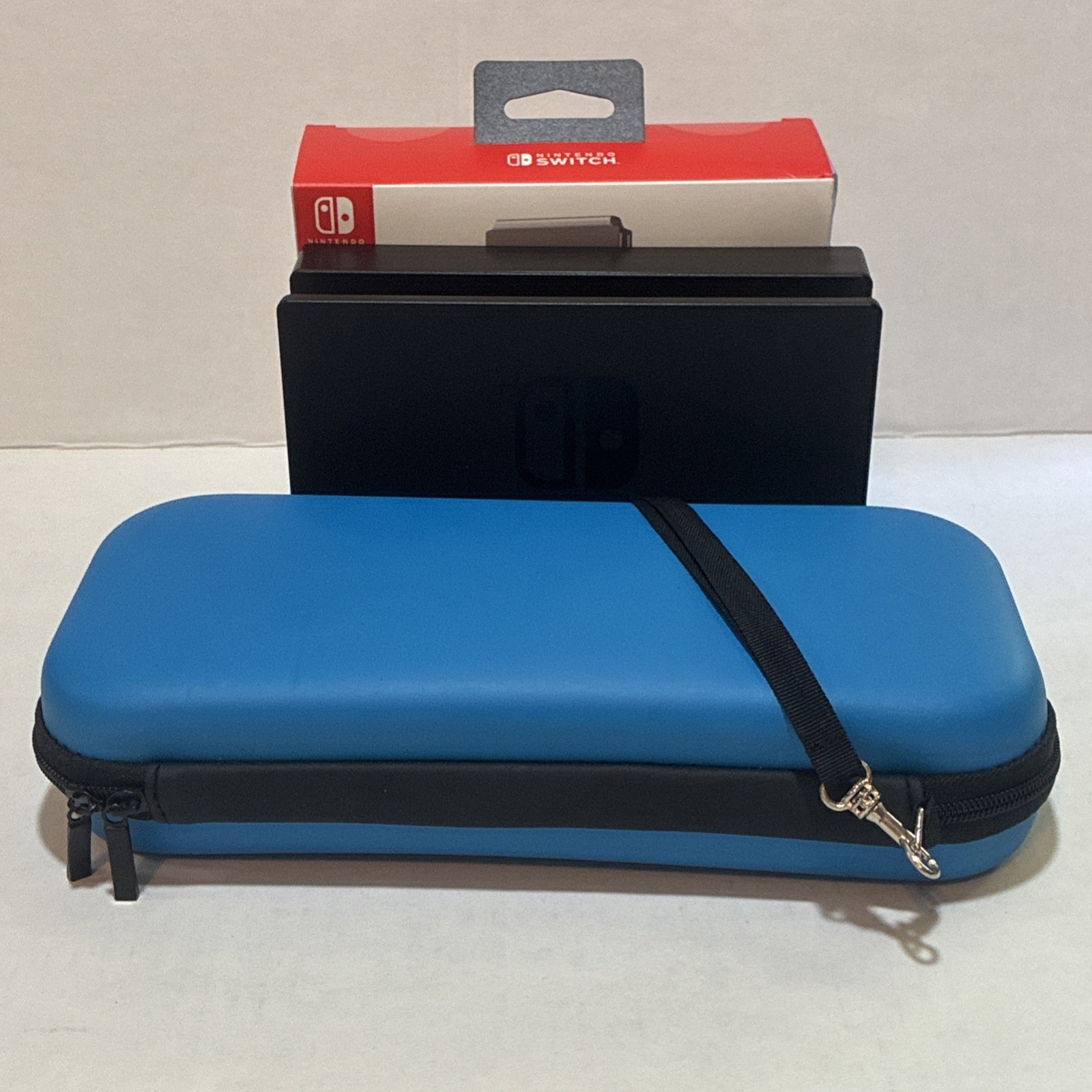 Nintendo Switch (HAC-001) Console Bundle Red Blue + Pink Green Hard + Carry Case