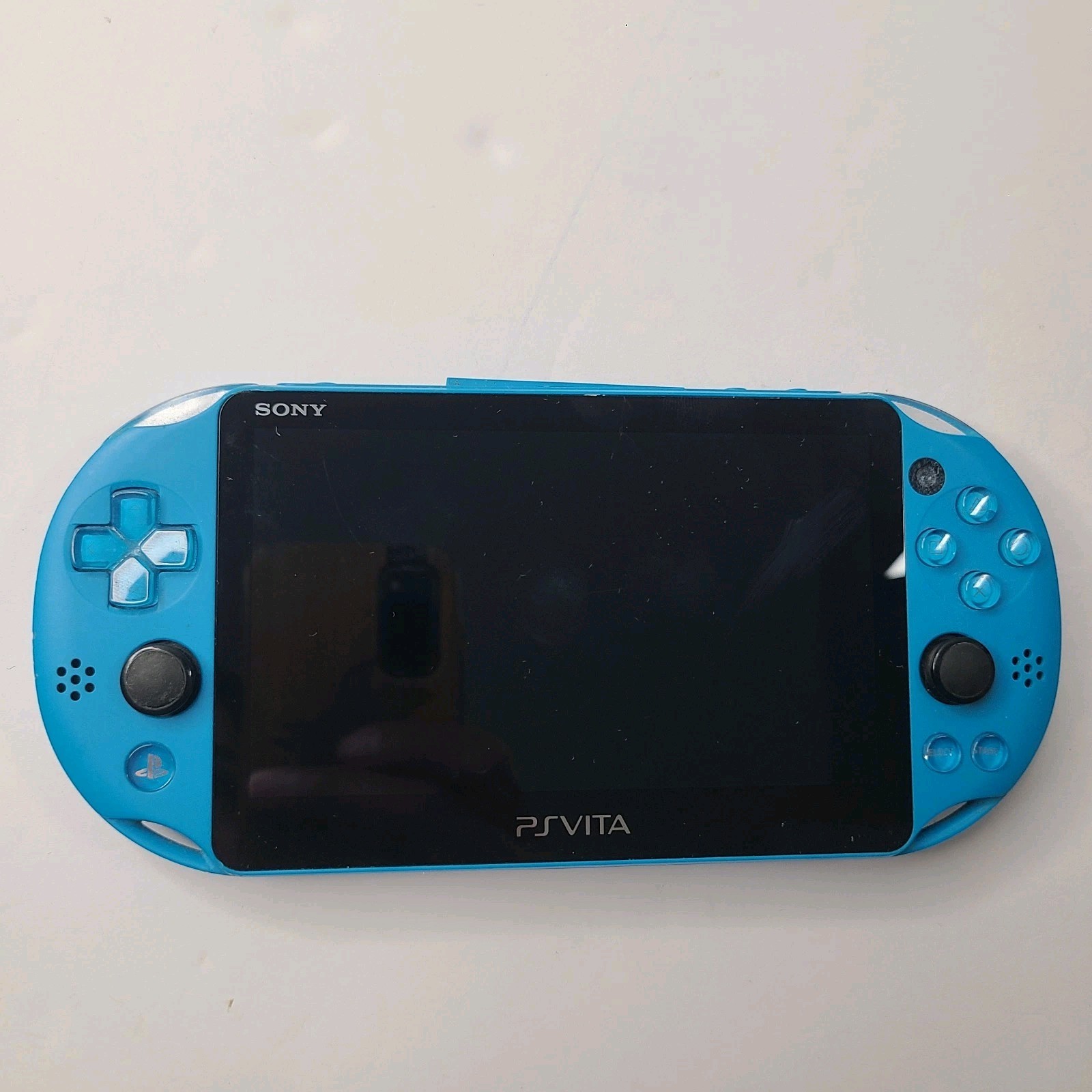 Sony PS Vita PCH 2000 ZA23 Aqua Blue Slim Console W/ LEGO Jurassic World Game