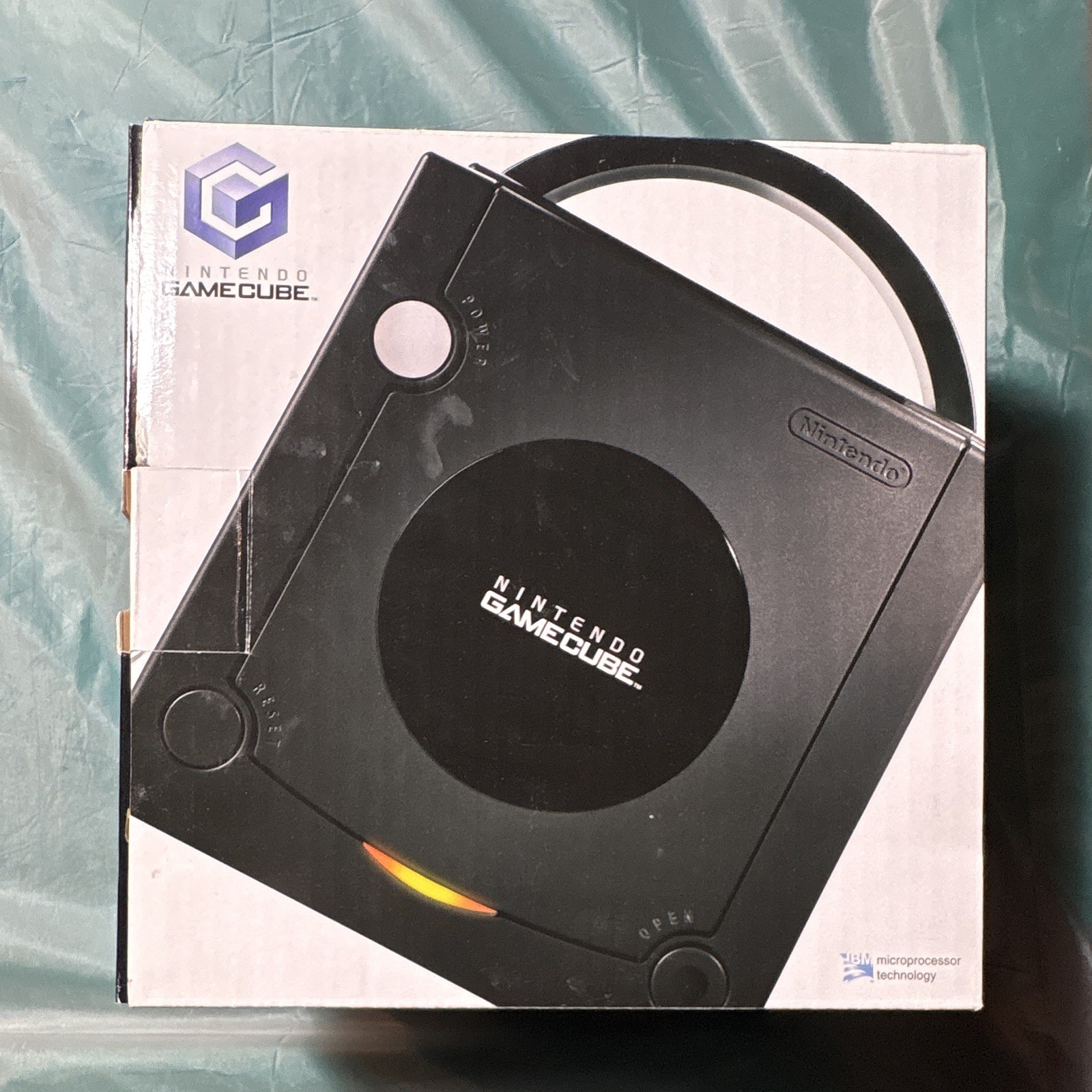 Authentic – Nintendo GameCube Black Console (USA) – CIB – Tested & Working