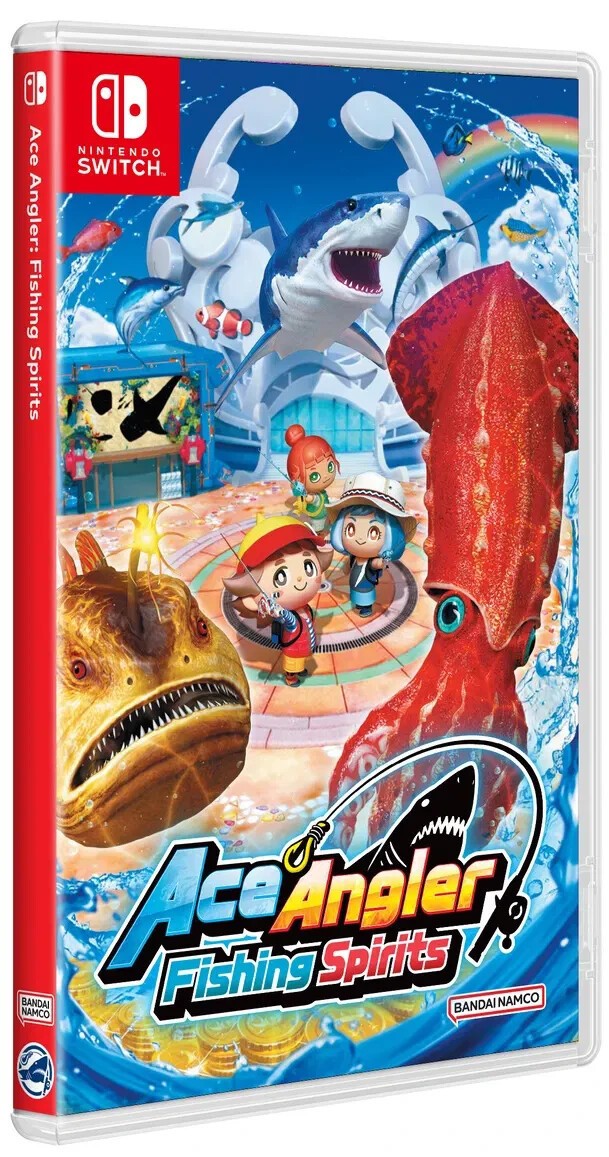 Ace Angler: Fishing Spirits (English) – Nintendo Switch Sealed Game (2022 Sim)