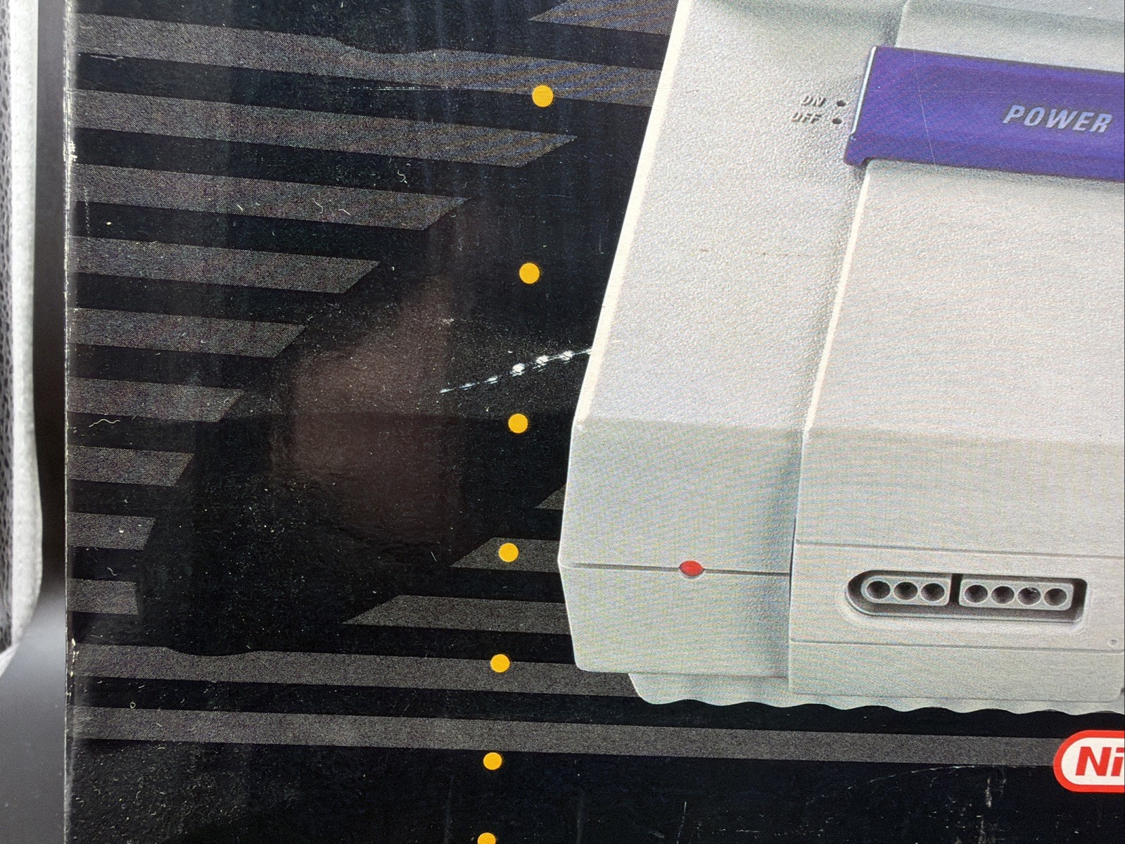 SNES Super Nintendo Control Set Console Complete CIB Tested/Working! Fast Ship