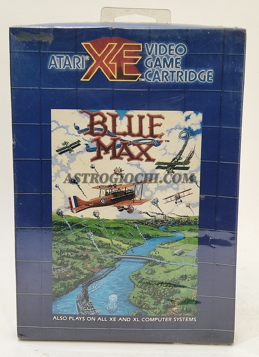 ATARI XE GAME BLUE MAX CARTRIDGE RX8081 VINTAGE 1987 NEW IN SEALED BOX